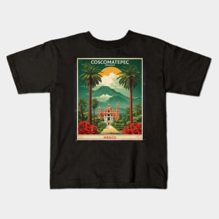 Coscomatepec Veracruz Mexico Tourism Travel Vintage Kids T-Shirt